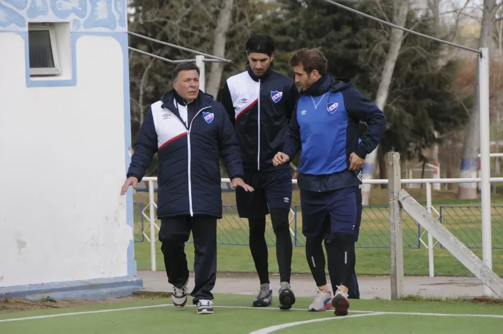 Abreu, con el Profesor Moreno e Iván Alonso