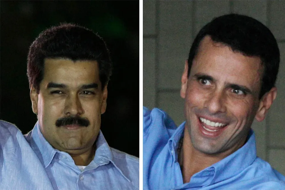 Nicolás Maduro y Henrique Capriles