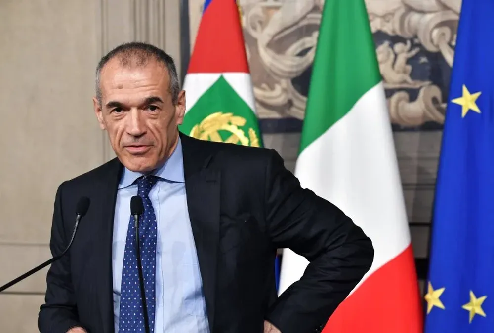 Carlo Cottarelli, recientemente nombrado jefe de gobierno de Italia