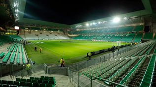 Estadio Geoffroy-Guichard en Saint-Etienne (Francia) donde pudo ser el atentado