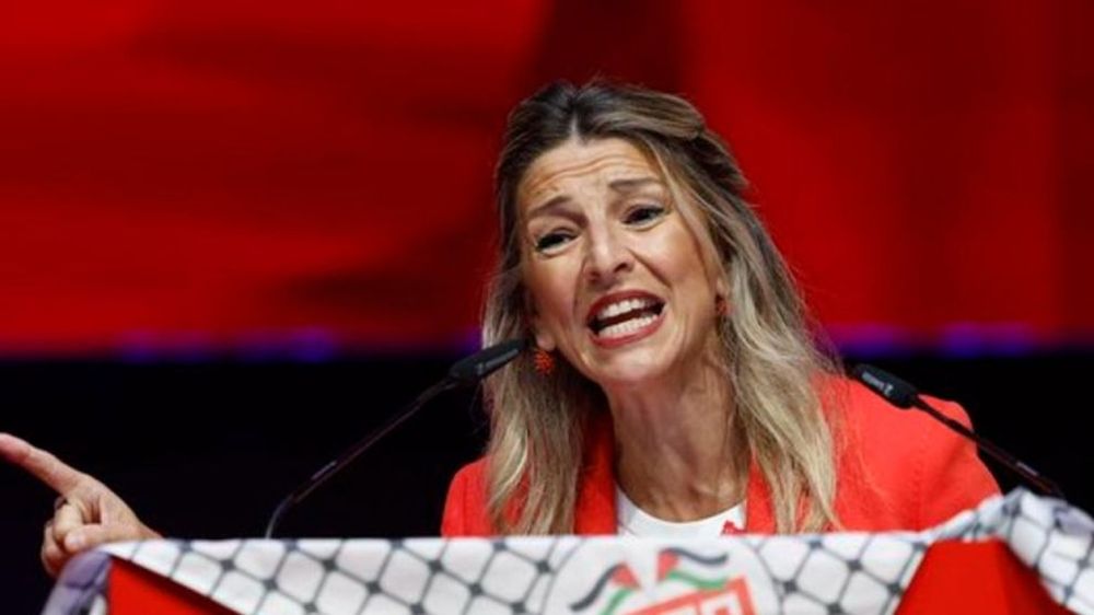 La vicepresidenta Yolanda Díaz