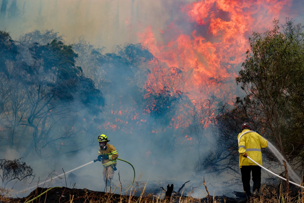 Los grandes incendios que golpean a Jerusalén.
