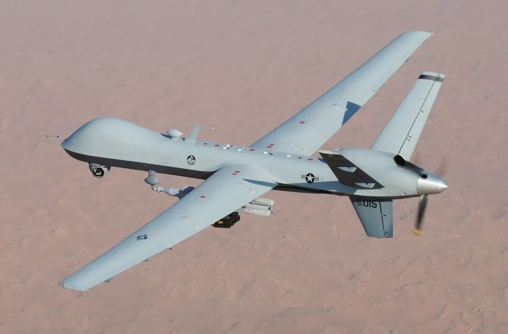 Un dron MQ-9 Reaper cuesta aproximadamente US$ 32 millones y tiene un alcance de aproximadamente 1.850 kilómetros.