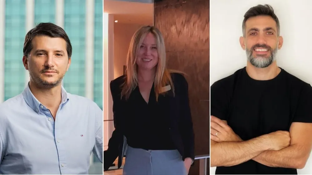 Felipe Prado, Sofía Sundbland y Fermín Larrarte