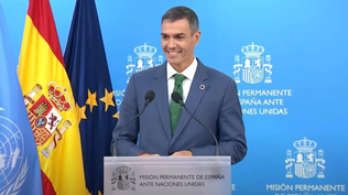 Pedro Sánchez en la ONU