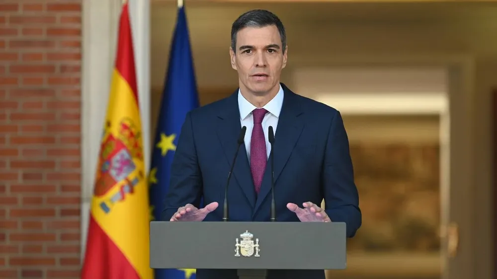 Presidente del Gobierno español, Pedro Sánchez