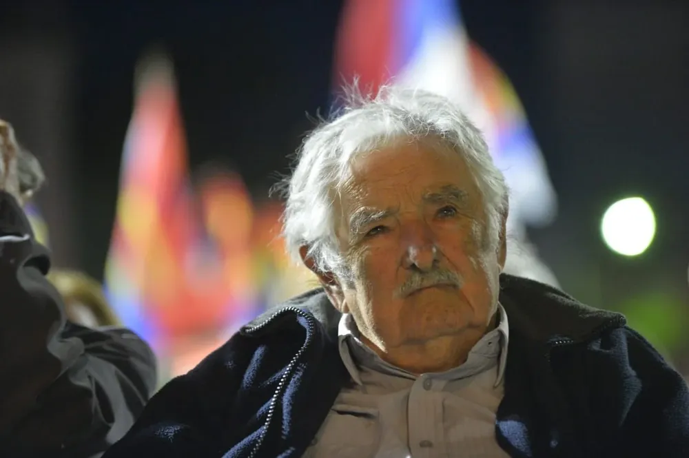 José Mujica en el acto por los 53 años del Frente Amplio
