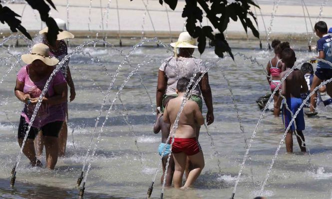 Tercera ola de calor de verano en España.&nbsp;