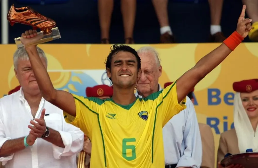 Havelange con el dictador chileno Pinochet