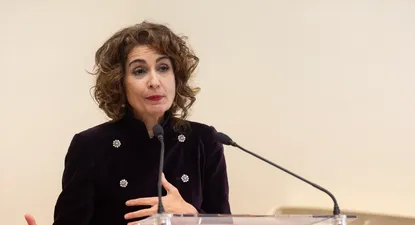 La vicepresidenta primera y ministra de Hacienda, María Jesús Montero.