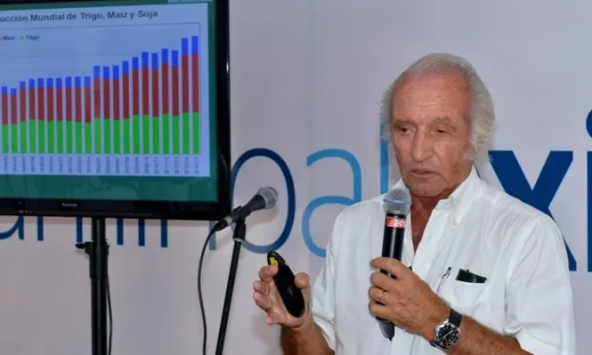 Enrique Erize analizó el mercado de granos, en especial las perspectivas para la soja