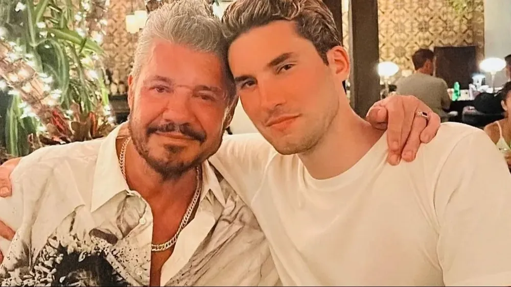 Tinelli y el cumpleaños de su hijo Francisco