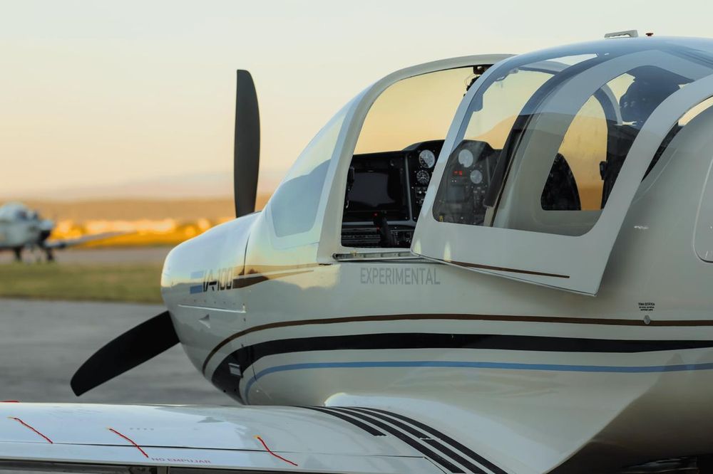 El nuevo avión argentino.