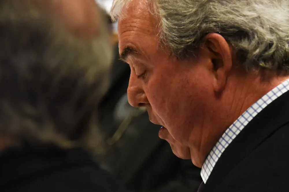 El ministro del Interior, Luis Alberto Heber