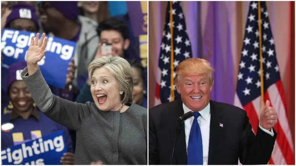 Hillary Clinton y Donald Trump.