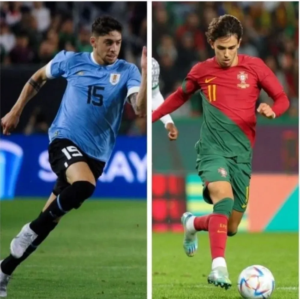 Federico Valverde y Joao Félix volverán a enfrentarse en una cancha, ahora, con sus respectivas selecciones