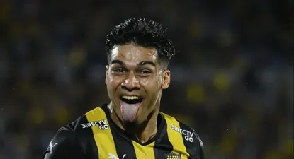 Matías Arezo, goleador de Peñarol