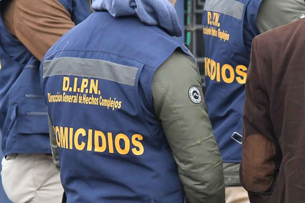 Policía de la dirección de Homicidios. (Archivo)