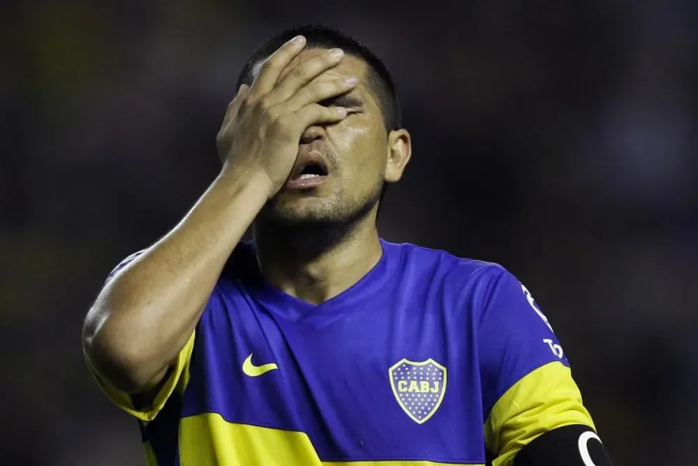Riquelme no lo puede creer