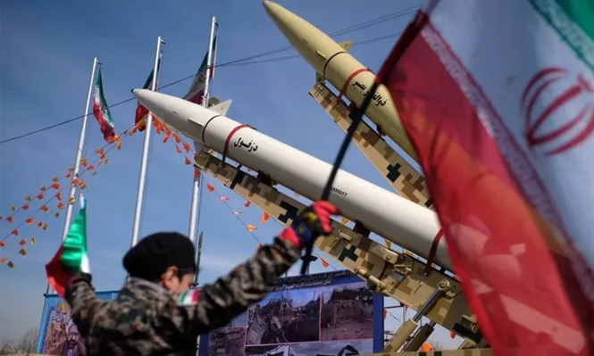 Ataque de misiles de Irán a Israel.