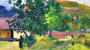 Te Fare (La maison) (año 1892), del pintor francés Paul Gauguin