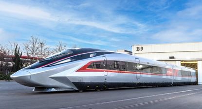 china presenta el cr450: el tren bala mas rapido del mundo