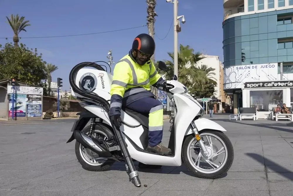 La Motocaca en acción