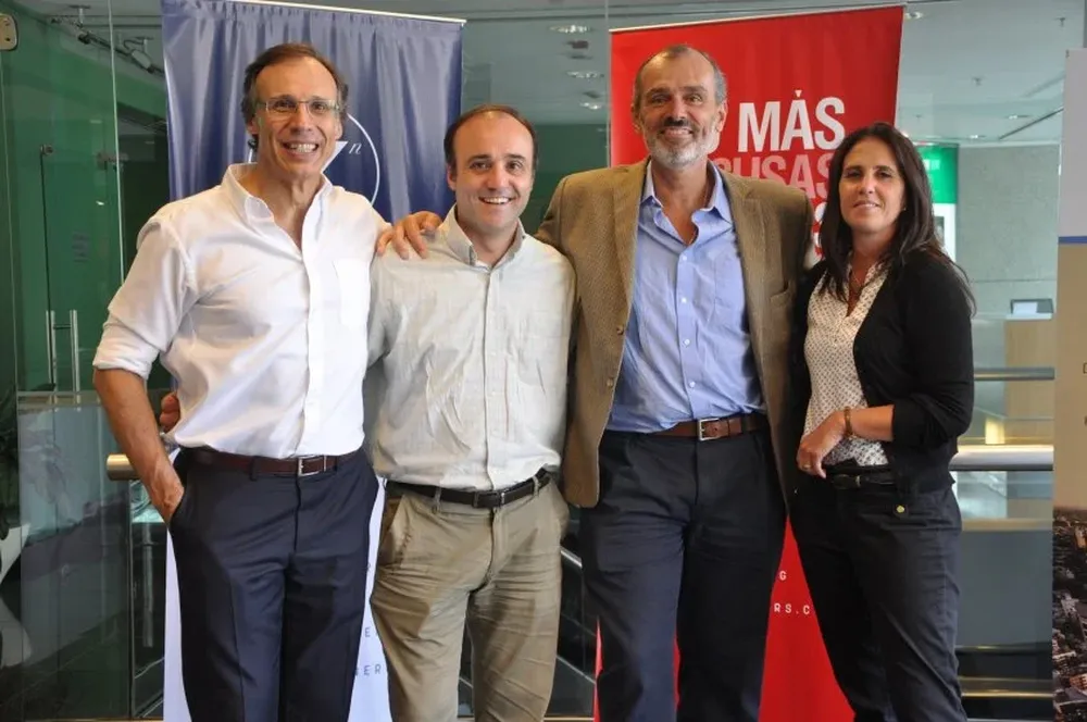 Enrique Baliño, Gonzalo Noya, Diego Kenny y Carla Salamano