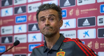 vea el cruce entre luis enrique y un jugador que no convoco a la seleccion