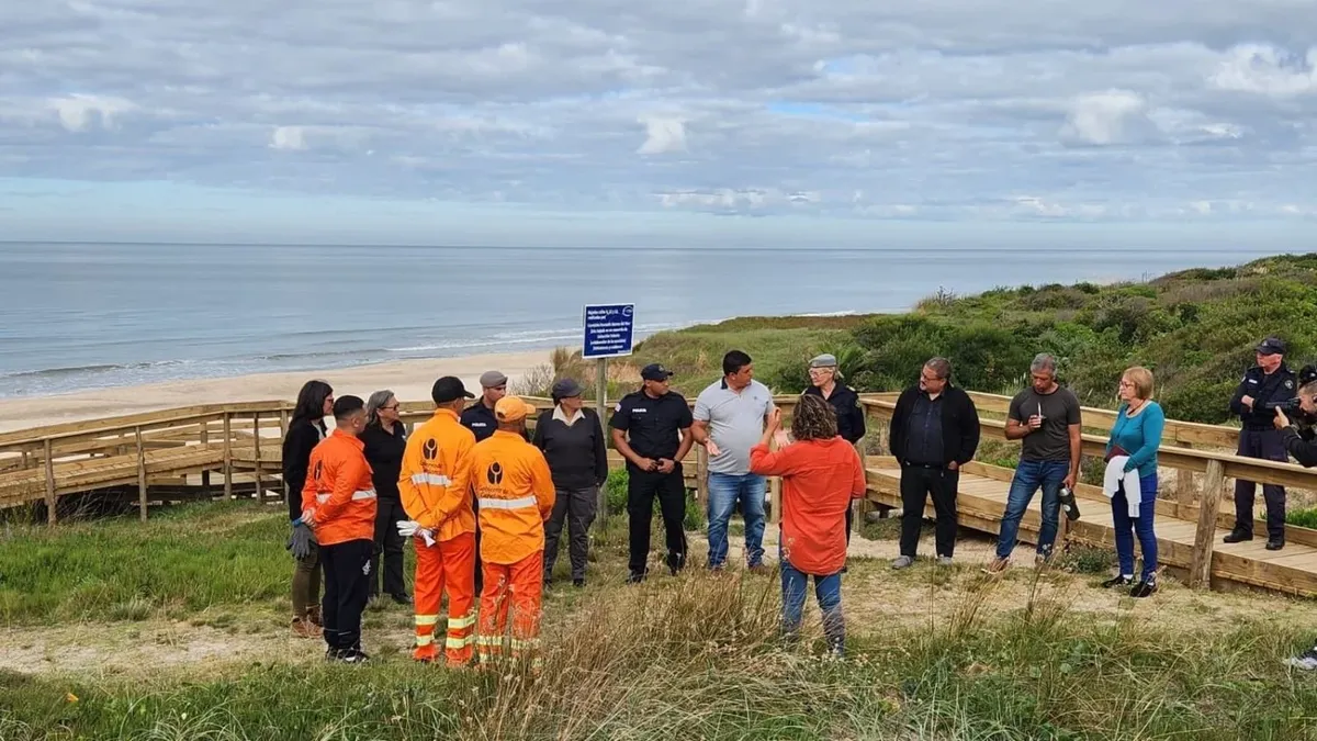 Se inauguró bajada accesible construida por personas privadas de libertad