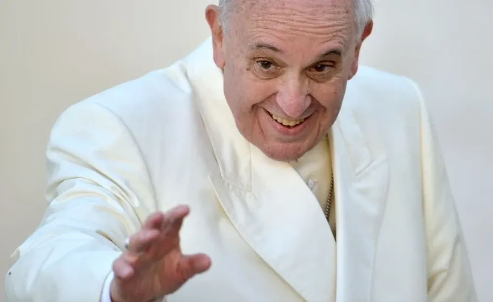 El papa Francisco en el Vaticano