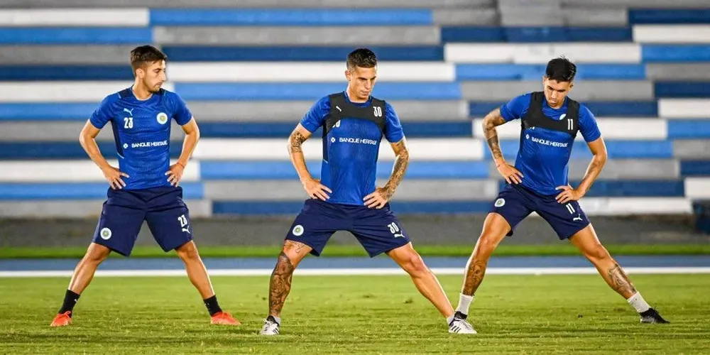 Entrenamiento de Montevideo City Torque en Ecuador