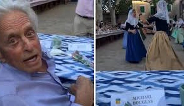 Michael Douglas en el pre-festejo de sus 80 años.