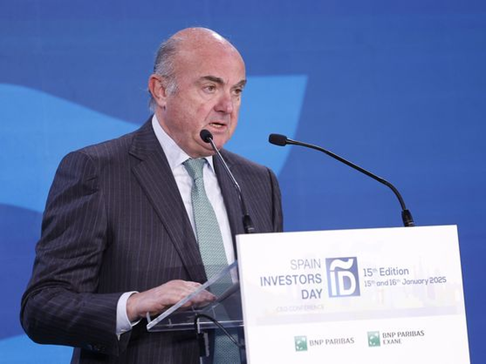El vicepresidente del BCE, Luis de Guindos