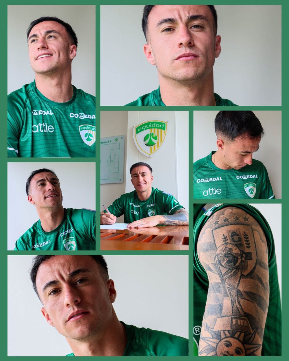 Franco González fue presentado en La Equidad Franco González fue presentado en La Equidad