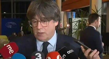 Carles Puigdemont, ex presidente de Cataluña fugado de la justicia de España.