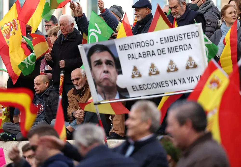 Manifestación de Vox