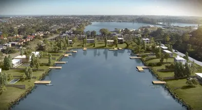 Como quedará Isla Sur una vez que se construyan las casas
