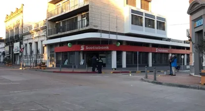 hicieron explotar otro cajero y quedaron grabados