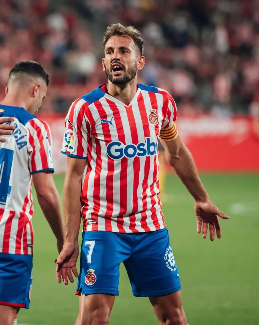 Cristhian Stuani, goleador de la Segunda división de España