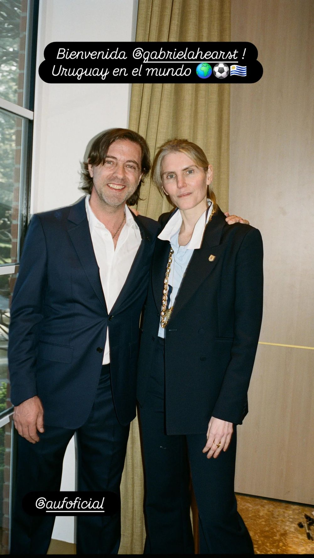 El mensaje de Ignacio Alonso para Gabriela Hearst tras el anuncio de que vestirá a la selección uruguaya