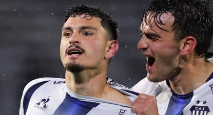 Agustín Álvarez Martínez anotó un golazo para Talleres de Córdoba