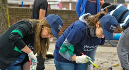 Jornada de voluntariado de Telefónica Movistar en Un Techo
