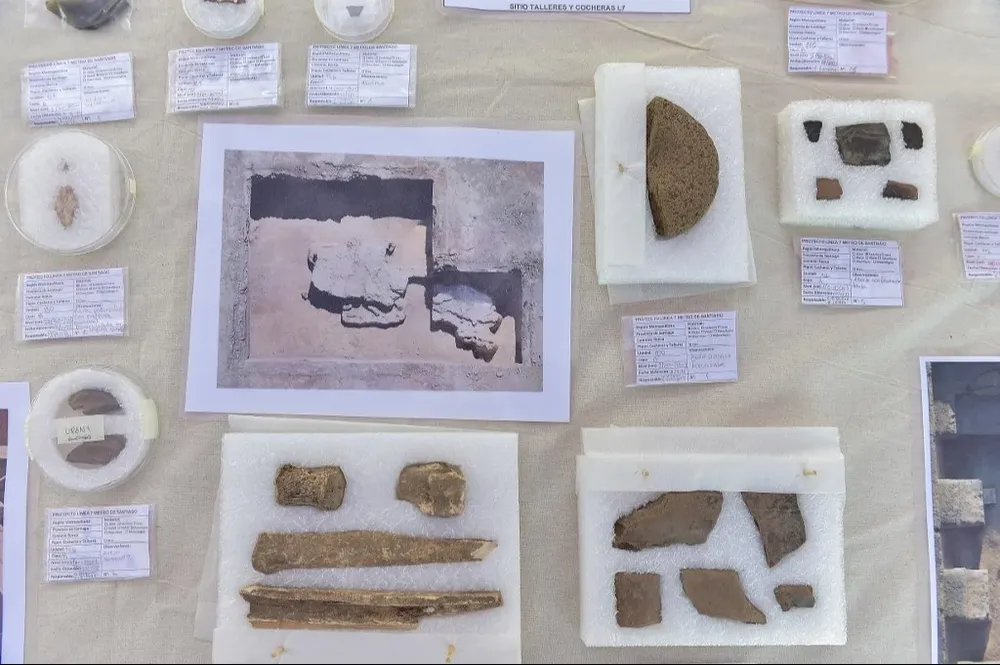 Desde 2020 se realizan trabajos de arqueología en un terreno de 17 hectáreas ubicado en el municipio de Renca, en el noroeste de Santiago.