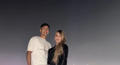 El esperado anuncio de Fabricio Díaz y su novia en una cena romántica