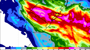 Meteorólogo pronóstico lluvias en Uruguay