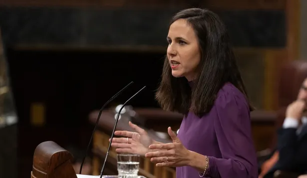 La secretaria general de Podemos, Ione Belarra.