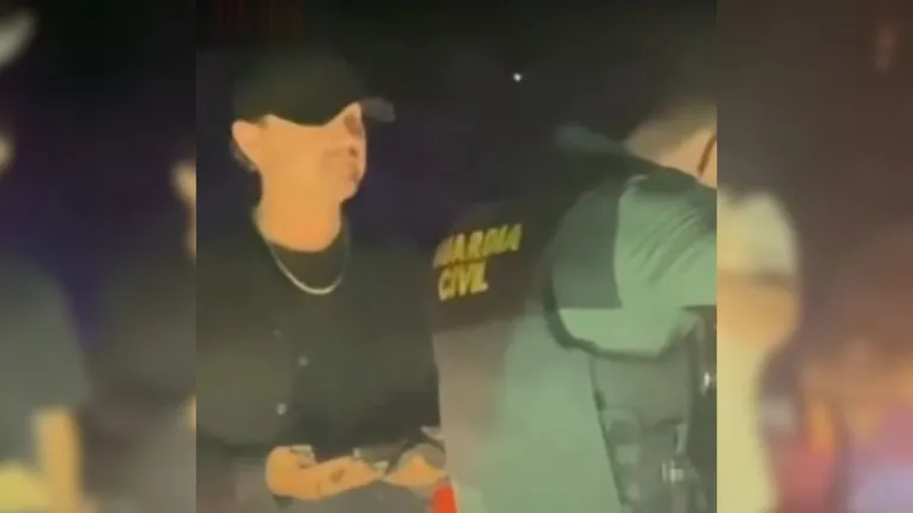 Leonardo DiCaprio interceptado por la Guardia Civil.