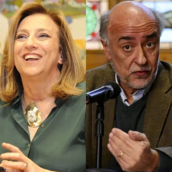 Mónica Bottero y Pablo Mieres. Archivo