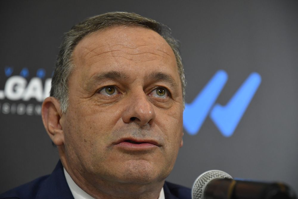 El candidato presidencial del Partido Nacional, Álvaro Delgado